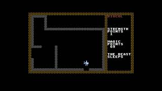 The Wizard and the Princess - Stage 4 - C16 Commodore 16 game playthrough with commentary
