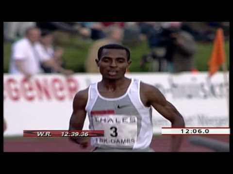 Wereldrecord Kenenisa Bekele - 31 mei 2004