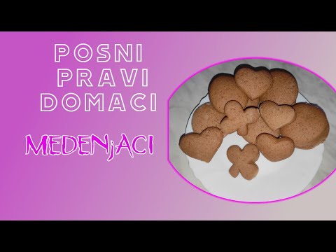Jedan od najlepsih kolacica ikada napravljenih - Medenjaci - POSNO