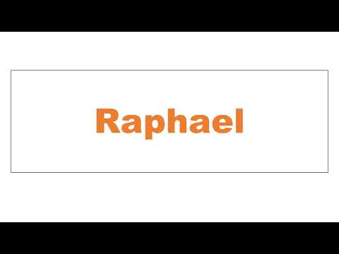 How to Pronounce Raphael? British English