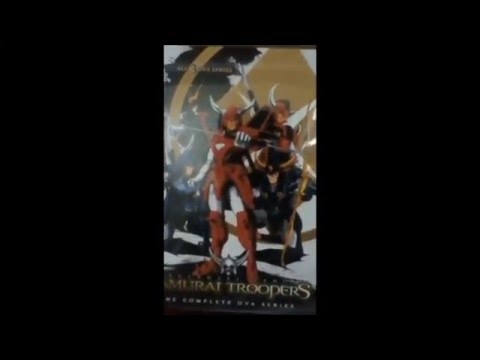 Ronin Warriors A.K.A Samurai Troopers OVA Series DVD Unboxing