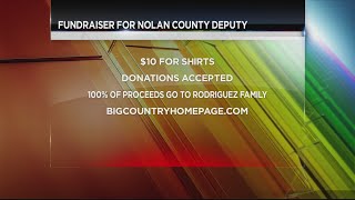 T-shirts raising money for Nolan County deputy injured in crash