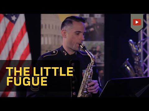 Bach "Little" Fugue in G Minor, BWV 578 - Saxophone Quartet