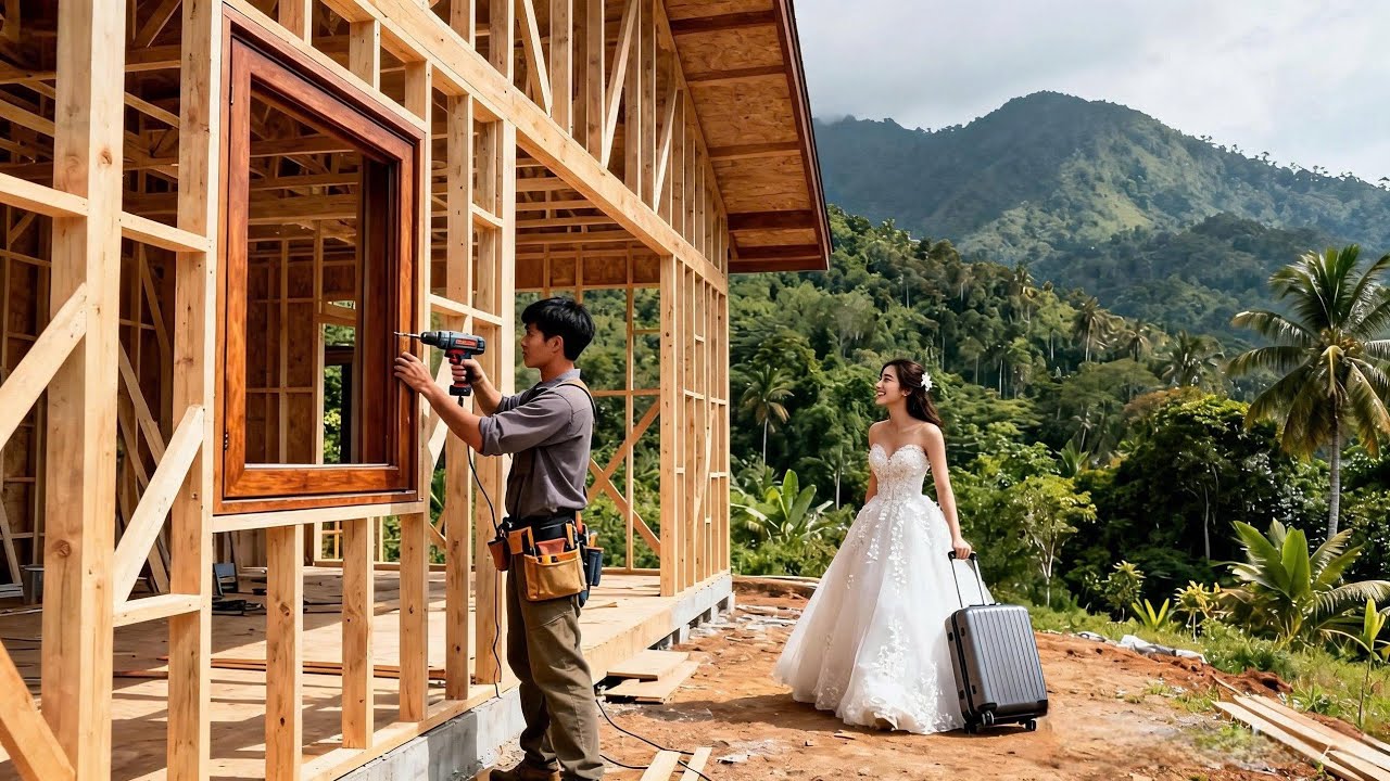The Young Man Built His Dream House for His New Wife—From Start to Finish