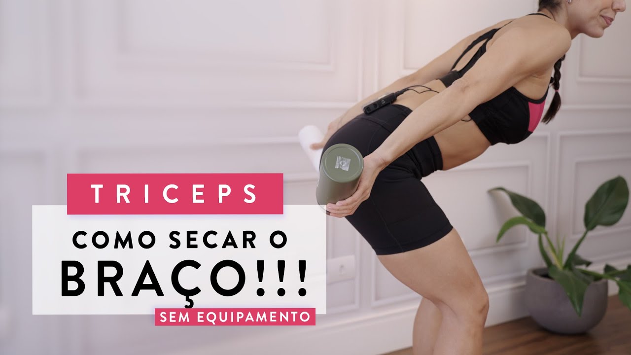 Como QUEIMAR a gordurinha do Músculo do Tchau - TRÍCEPS - Carol Borba