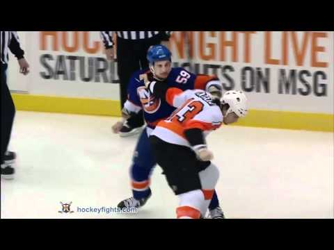 Dan Carcillo vs Micheal Haley