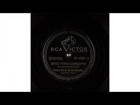 Freddy Martin and His Orchestra - Grieg Piano Concerto (1947)