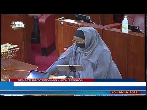 SENATE PROCEEDINGS, 10TH MARCH, 2022,