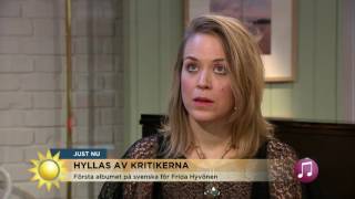 Första svenska albumet för Frida Hyvönen - Nyhetsmorgon (TV4)