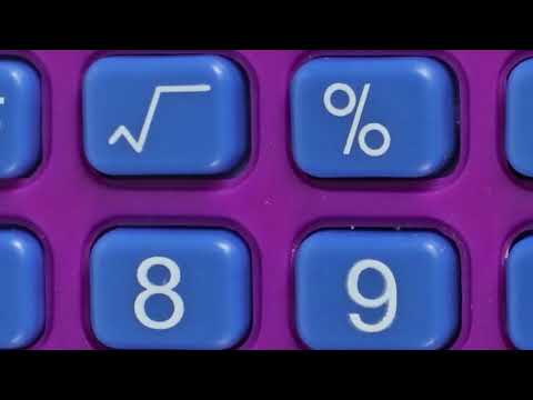 Slide 6 - Calculators, Rainbow, Set of 10 (video)