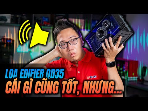 EDIFIER QD35 - Loa bluetooth để bàn có bộ sạc GaN