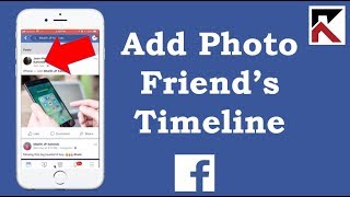 How To Upload Photo To Friend’s Timeline Facebook iPhone
