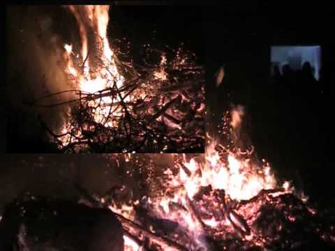 Osterfeuer    Hildesheim   2012   :  FC  Concordia    (  Südstadt  )