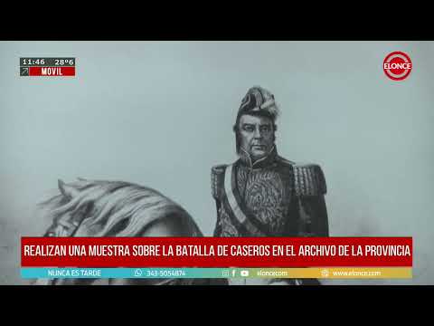El archivo de Entre Ríos realiza una muestra sobre la Batalla de Caseros - 09/02/26