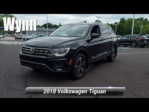 Certified 2018 Volkswagen Tiguan SEL, Norristown, PA A3261