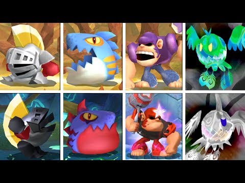 Kirby's Return to Dream Land - All Mid-Bosses