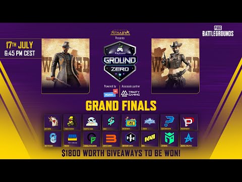 $5400 - Ground Zero | 2022 | PUBG PC | Grand Finals - Day 3