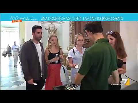 Una domenica agli Uffizi: 'Lasciate ingresso gratis'