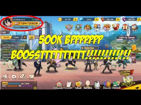 500k BP BOOST IN 11 min (Road to 20M BP)!!! |One Punch Man The Strongest
