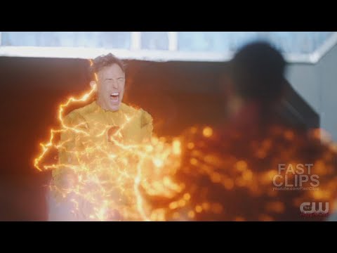 Barry Saves Thawne From Being Erased | The Flash 8x05 [HD]