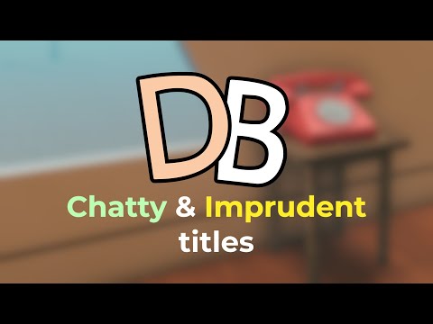 Chatty & Imprudent titles in Desert Bus | ROBLOX