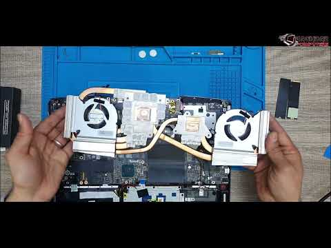 Full disassembly Msi Ge66 raider RTX 2080