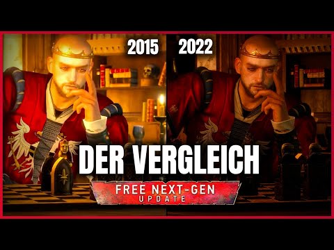 Der große Direktvergleich! Massive Unterschiede zum Grundspiel!  Witcher 3 Next Gen Update Vergleich