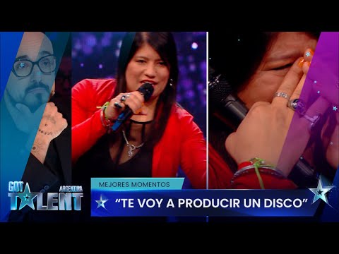 Sandra es "La máquina de la cumbia" y atrapó a Abel Pintos - Got Talent Argentina 2023