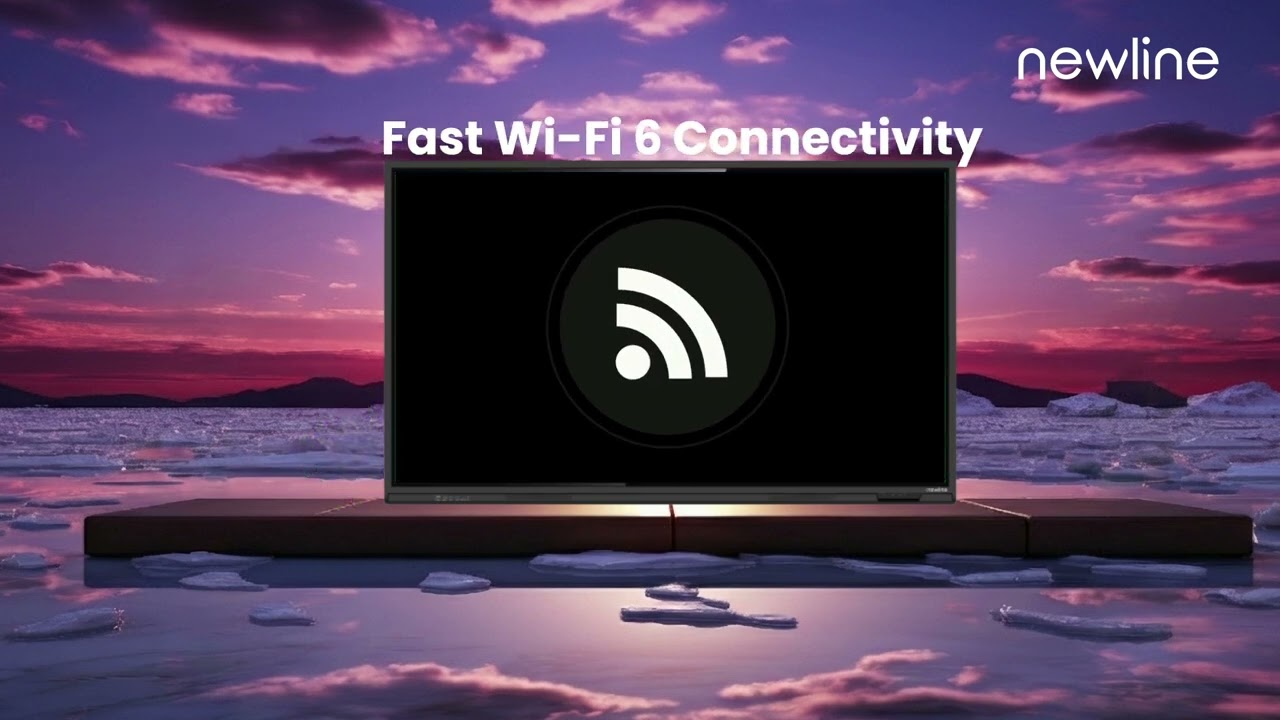 Newline Q Pro Series | 4K Interactive Display for Smart Classrooms | WiFi 6 Powered Learning