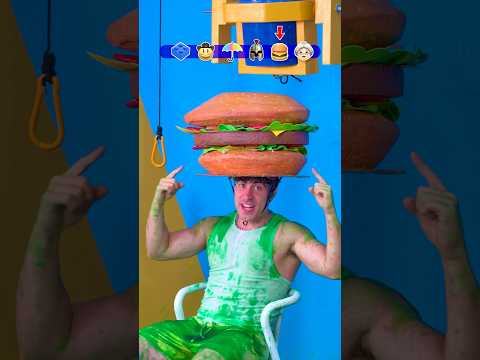 ¿ Que Sombrero Es Más Resistente ? 🍔⛑️😂