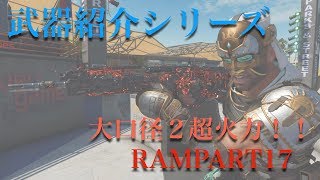 【CoD BO4】武器紹介シリーズ　大口径２超火力！！RAMPART17編