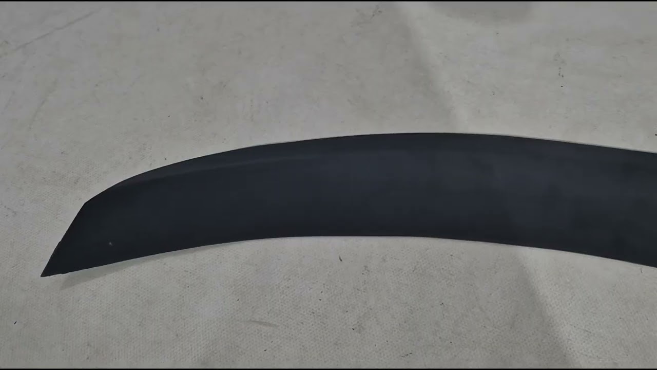 Спойлер DPT V-3 (Черный Глянец) Video 1