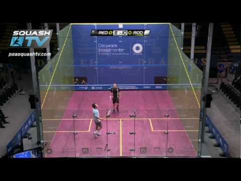 Squash : Miguel Rodriguez v Anwar Reda : Delaware Investments U.S. Squash Open 2011