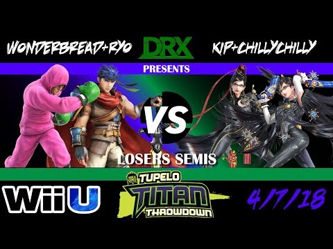 TTT2 - Dubs - WonderBread & Ryo vs Kip & ChillyChilly - Smash 4 - Wii U