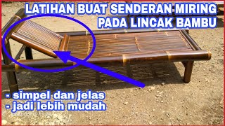 Download lagu Learn to Make a Slanted Backrest on a Bamboo Lincak mp3