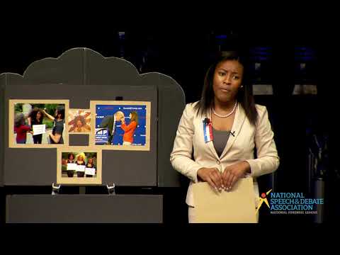 Nationals 2017 - Jordyn Allen "The Birds and the Weaves" - Informative Speaking