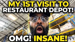 I Went to RESTAURANT DEPOT for the First Time... (TOTAL CHAOS)