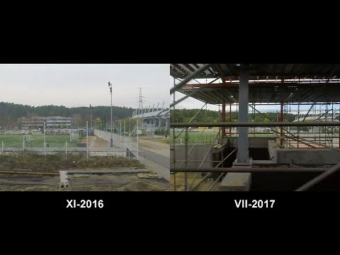 Budowa gdyńskich przystanków - porównanie