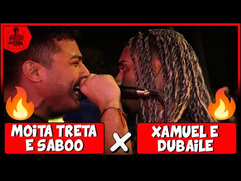 (WTF? 🔥😂) MoitaTreta e Saboó x Xamuel (RS) e Dubaile (RS) | SEMI | 200ª BATALHA DO ANA ROSA | 6 ANOS