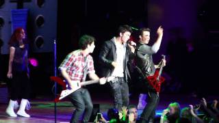Jonas Brothers Demi Lovato and Camp Rock Cast &quot;Heart &amp; Soul&quot; Indianapolis 08/08/10