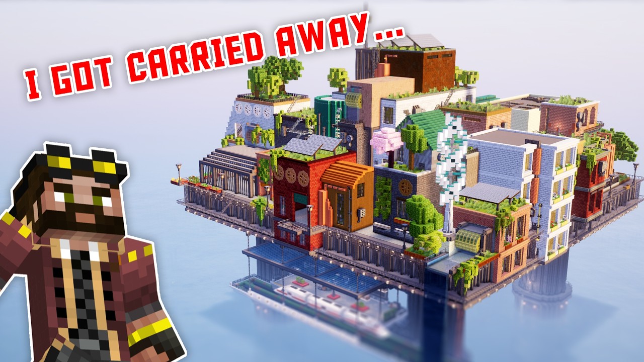 I Got a LITTLE Carried Away Building in Minecraft...