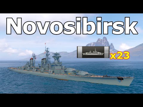 World of WarShips Novosibirsk - 5 Kills 330K Damage