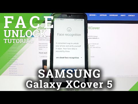 How to Add Face Lock on SAMSUNG Galaxy XCover 5 – Set Up Face Unlock