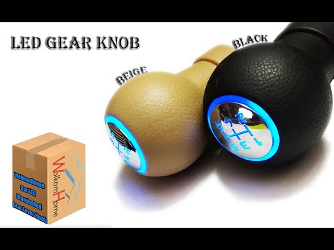 WolkomHome Led Gear Knob Shift with Blue Light Manual Transmission Gear  Shifting Knob Beige For Maruti Suzuki Celerio Car Gear Lever Price in India  - Buy WolkomHome Led Gear Knob Shift with