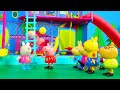Peppa Pig Goes To The Bouncy Ball Birthday Toy Adventures With Peppa Pig