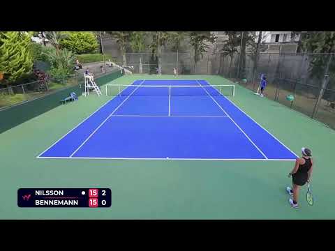 Lea Nilsson [Q] (SWE) vs Eva Bennemann [Q] (GER) // 6-0 6-3 // W50 Funchal // 2nd Round
