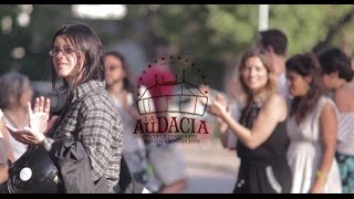 Circo La Audacia abrazo solidario y bocinazo 2016