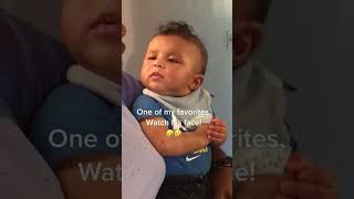 Download lagu Watch Eastons face as his Auntie talks!! 🤣🤣🤣 #funnyshorts #funnybabies #shorts mp3