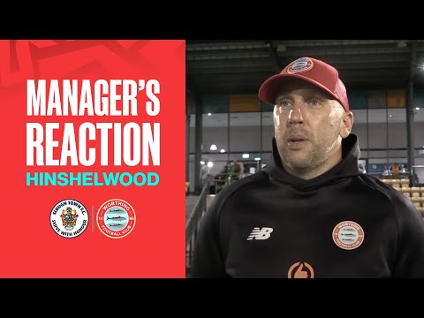 "Got to be at your best to come here and score four goals" | Adam Hinshelwood | Slough Town Reaction