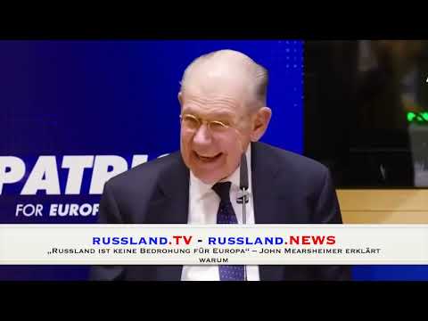 Russland ist keine Bedrohung für Europa“ – John Mearsheimer erklärt warum